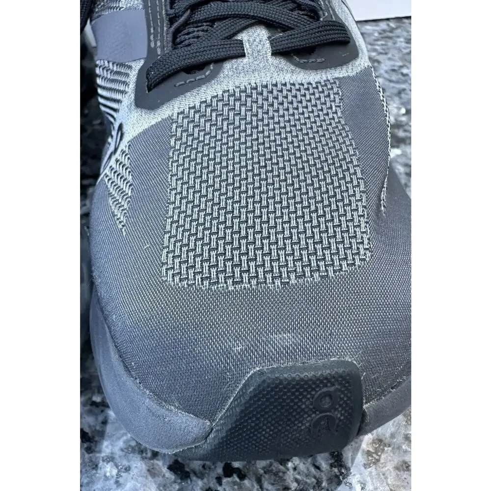 On Running Shoes Womens 8.5 Cloudsurfer Next Sneakers Gray Black Fabric Low Top